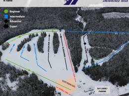 Trail map Summit Lake – Nakusp