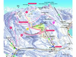 Trail map Sattel – Hochstuckli