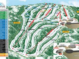 Trail map Montage Mountain Resort