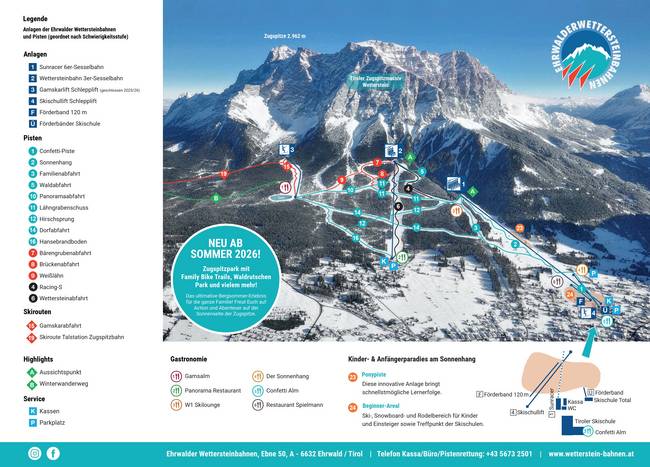 Ehrwalder Wettersteinbahnen – Ehrwald in der Tiroler Zugspitzarena Ehrwalder Wettersteinbahnen – Ehrwald in der Tiroler Zugspitzarena