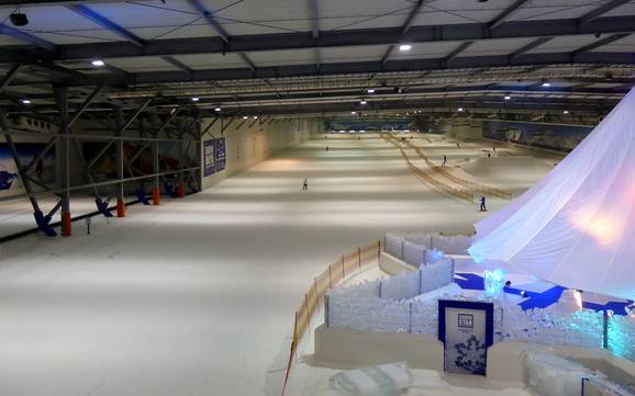 Indoor ski slope in Heide County