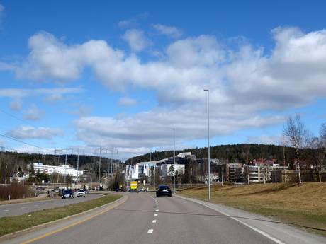 Norway: access to ski resorts and parking at ski resorts – Access, Parking SNØ