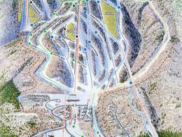 Trail map Haystack Mountain – The Hermitage Club