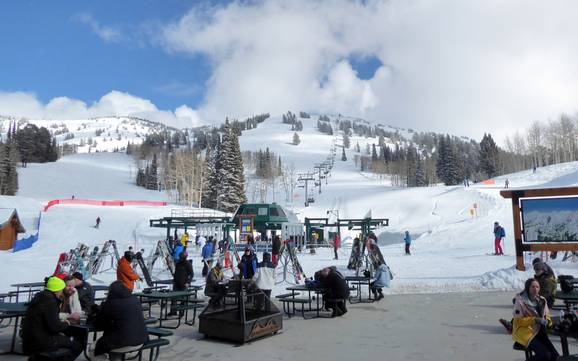 Highest base station in the Teton Range – ski resort Grand Targhee
