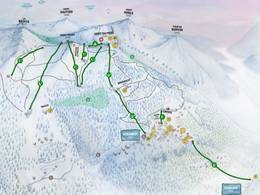 Trail map Vercorin