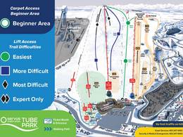 Trail map Canada Olympic Park – Calgary