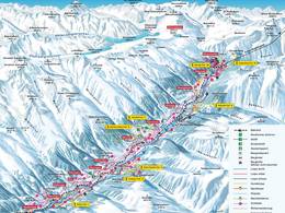 Trail map Reckingen-Gluringen