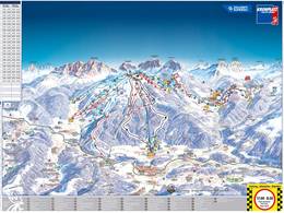 Trail map Kronplatz (Plan de Corones)