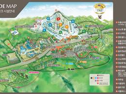 Trail map Daemyung Vivaldi Park