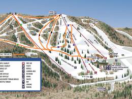 Trail map Pine Mountain