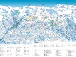 Trail map Crans-Montana