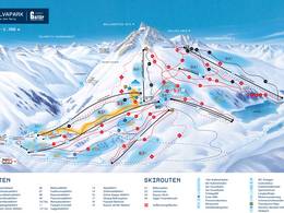 Trail map Galtür – Silvapark