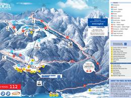 Trail map Vogel – Bohinj