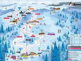 Trail map Reinswald (San Martino in Sarentino)