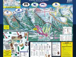 Trail map Fernie