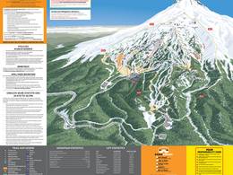 Trail map Mt. Hood Meadows