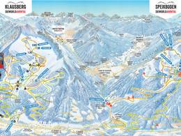 Trail map Klausberg – Skiworld Ahrntal