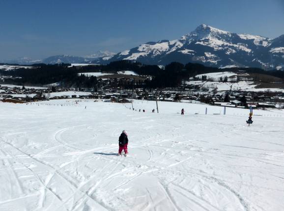 Practice area at Reith near Kitzbühel