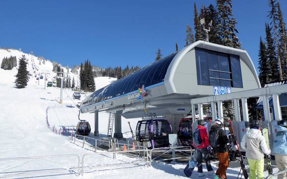 North Okanagan: best ski lifts – Lifts/cable cars SilverStar