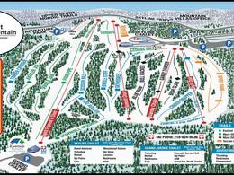 Trail map Spirit Mountain