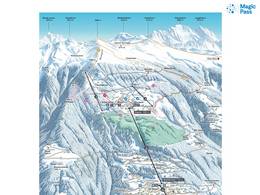 Trail map Gspon (Staldenried)