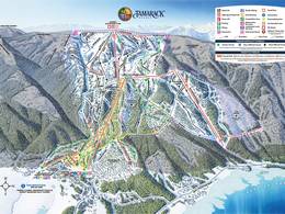 Trail map Tamarack Resort