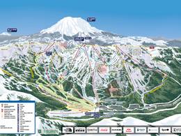 Trail map Crystal Mountain (WA)