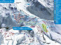 Trail map Hautacam