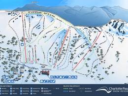 Trail map Charlotte Pass