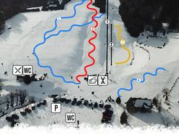 Trail map Kalnica (PL)