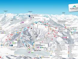 Trail map Schmittenhöhe – Zell am See