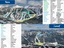 Trail map Whitewater – Nelson