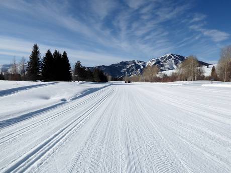 Cross-country skiing North America – Cross-country skiing Bald Mountain – Sun Valley