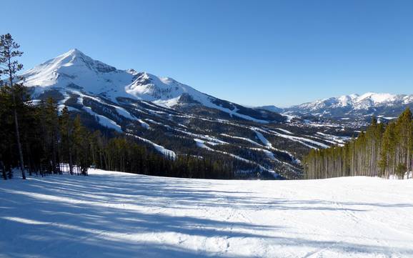 Montana: size of the ski resorts – Size Big Sky Resort Montana: size of the ski resorts – Size Big Sky Resort