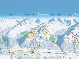 Trail map Pischa (Davos Klosters)