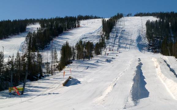 Skiing near Kemijärvi