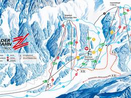 Trail map Ehrwalder Alm – Ehrwald