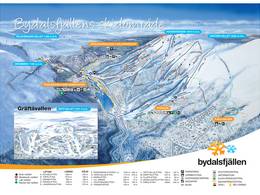 Trail map Gräftåvallen