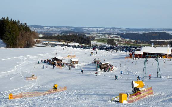 Bavarian Alpine Foreland: environmental friendliness of the ski resorts – Environmental friendliness Schwärzenlifts – Eschach