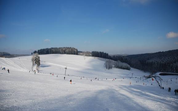Biggest height difference in the County of Olpe – ski resort Fahlenscheid – Olpe Biggest height difference in the County of Olpe – ski resort Fahlenscheid – Olpe