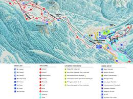 Trail map Forni di Sopra