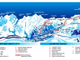 Trail map Mt. Cheget