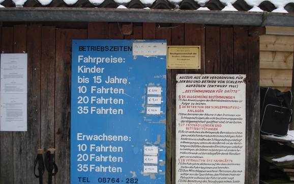 Freising: orientation within ski resorts – Orientation Hanslmühle – Mauern