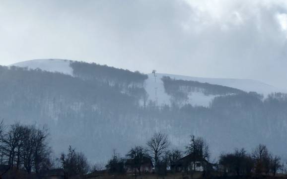 Skiing near Bijelo Polje