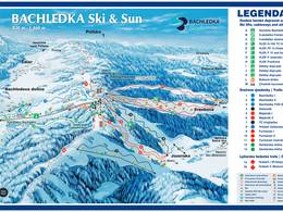 Trail map Bachledova/Jezersko/Frankova