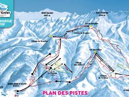 Trail map Roc d'Enfer – St. Jean d'Aulps-La Grande Terche/Bellevaux-La Chèvrerie