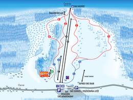 Trail map Makov