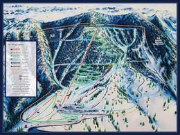 Trail map Pebble Creek