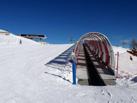 Ski resorts for beginners in the Ortler Alps – Beginners Schwemmalm