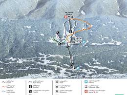 Trail map Hatsvali – Mestia